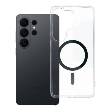 Kryt MagSafe pro Samsung Galaxy S26 Ultra - tmavě zelený