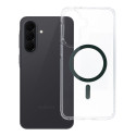 Kryt MagSafe pro Samsung Galaxy A37 - tmavě zelený
