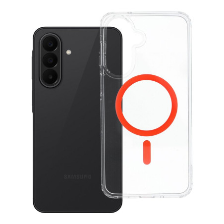 Kryt DROP GLUE MagSafe pro Samsung Galaxy A27 – oranžový