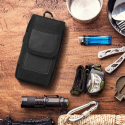 TECHSUIT Outdoorové pouzdro na opasek - velikost XXXL, černé