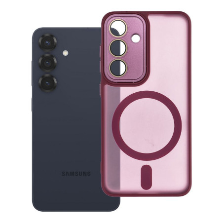 Kryt VARIETE MAG COVER pro Samsung Galaxy S25 MagSafe fialový