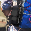 TECHSUIT Outdoorové pouzdro na opasek - velikost XXXL, černé