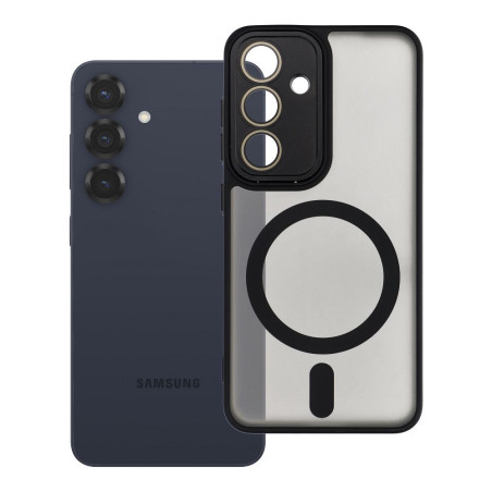 Kryt Variete MAG COVER MagSafe pro Samsung Galaxy S25 - černý