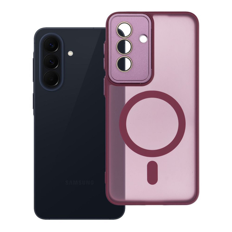 Kryt VARIETE MAG COVER s MagSafe pro Samsung Galaxy A57 - fialový