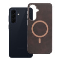 Kryt GENTLEMAN MAG COVER pro Samsung Galaxy A57 - hnědý