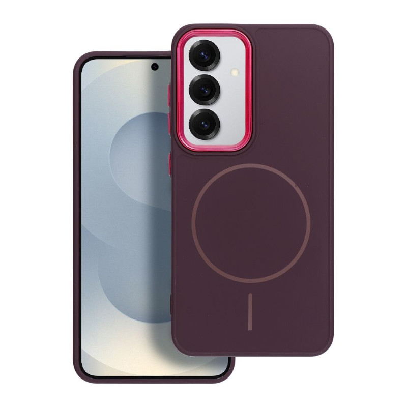 Kryt FRAME MAG COVER MagSafe pro Samsung Galaxy A52 5G / A52 LTE (4G) / A52s 5G - fialový