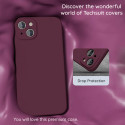TECHSUIT SoftFlex kryt pro iPhone 14 Pro Max, světle fialový