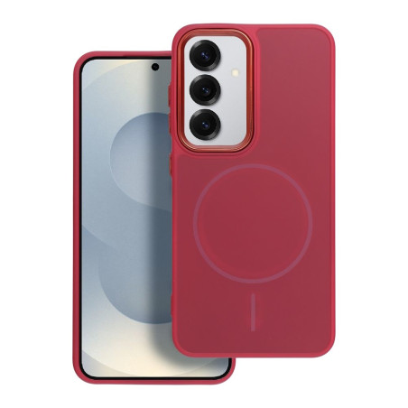 Kryt Frame Mag Cover MagSafe pro Samsung A16 5G/4G - purpurový