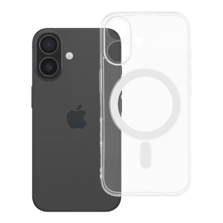 Kryt CLEAR CASE 2 mm MagSafe pro iPhone 16 – průhledný