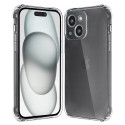 TECHSUIT Ultra odolný silikonový kryt Shockproof pro iPhone 15 - transparentní