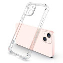 TECHSUIT Ultra odolný silikonový kryt Shockproof pro iPhone 15 - transparentní