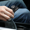 BASEUS CCALL-YX01 Duální autonabíječka Y-type, 2x USB + autozapalovač, černá