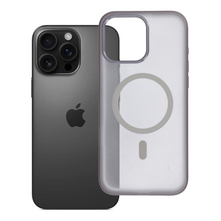Kryt FLEXLINE MAG COVER pro iPhone 16 Pro Max - šedý