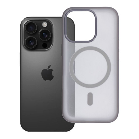Kryt FLEXLINE MAG COVER MagSafe pro iPhone 16 Pro - šedý