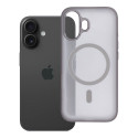 Kryt FLEXLINE MAG COVER pro iPhone 16 s MagSafe - šedý