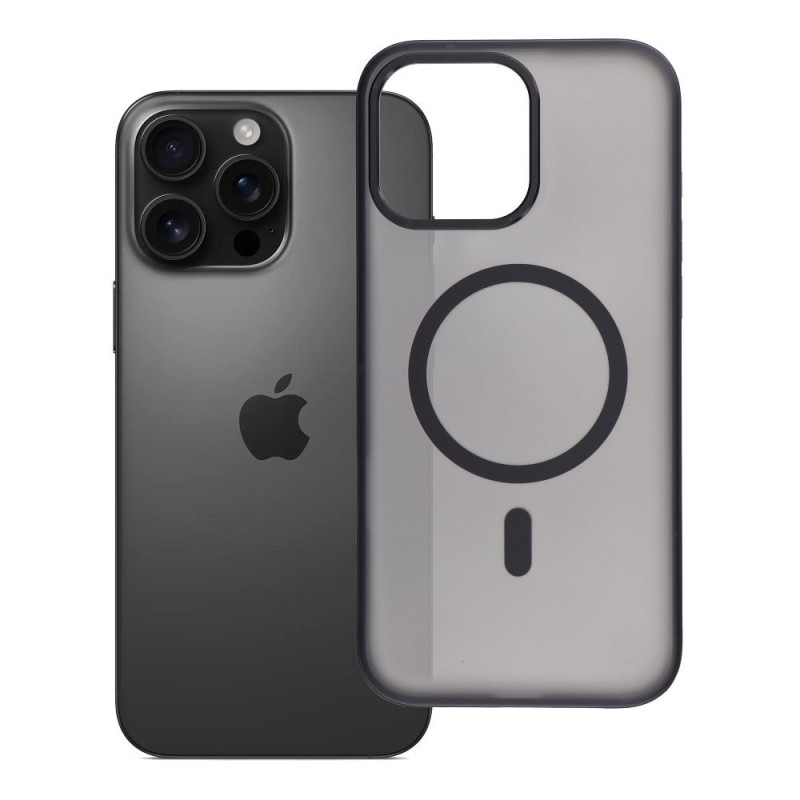 Kryt FLEXLINE MAG COVER MagSafe pro iPhone 16 Pro Max (6,9") - černý