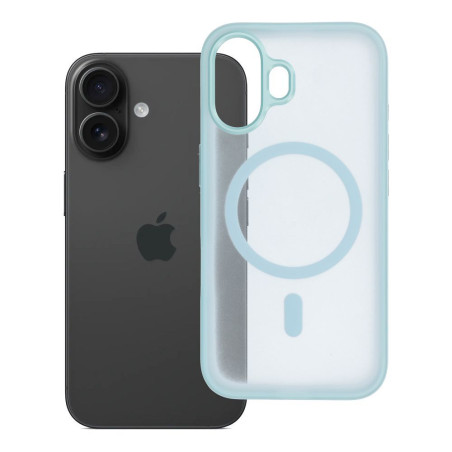 Kryt FLEXLINE MAG COVER pro iPhone 16 MagSafe zelený