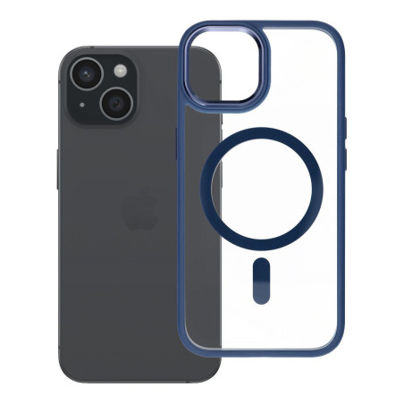 Kryt Roar MAG BUMPER pro iPhone 15 s MagSafe - tmavě modrý
