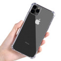 TECHSUIT Ultra odolný silikonový kryt Shockproof pro iPhone 16 Pro - transparentní