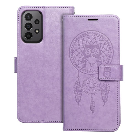 Pouzdro MEZZO Book pro Samsung Galaxy A23 5G – fialové