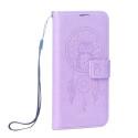 Pouzdro MEZZO Book pro Xiaomi Redmi 10 - fialové