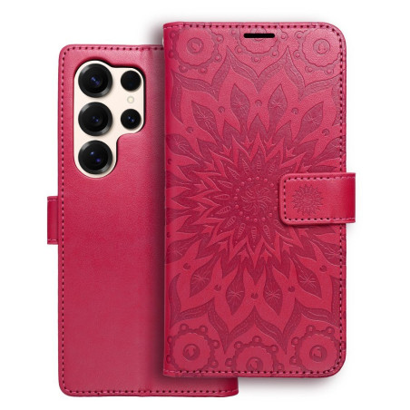 Pouzdro MEZZO MANDALA pro Samsung Galaxy S25 Ultra – purpurové