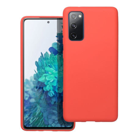 Kryt SILICONE pro Samsung Galaxy S20 FE - broskvový