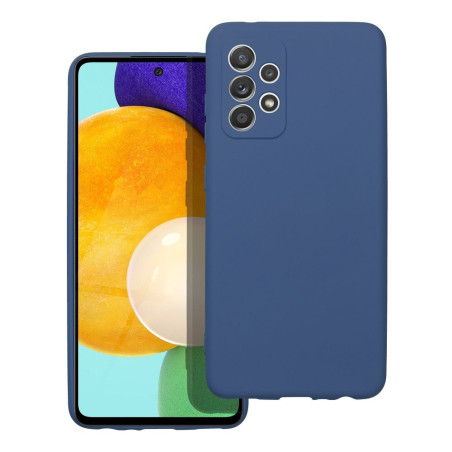 Kryt Samsung Galaxy A52 5G a A52S silikonový modrý