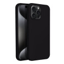 Kryt SILICONE pro iPhone 15 Pro Max – černý