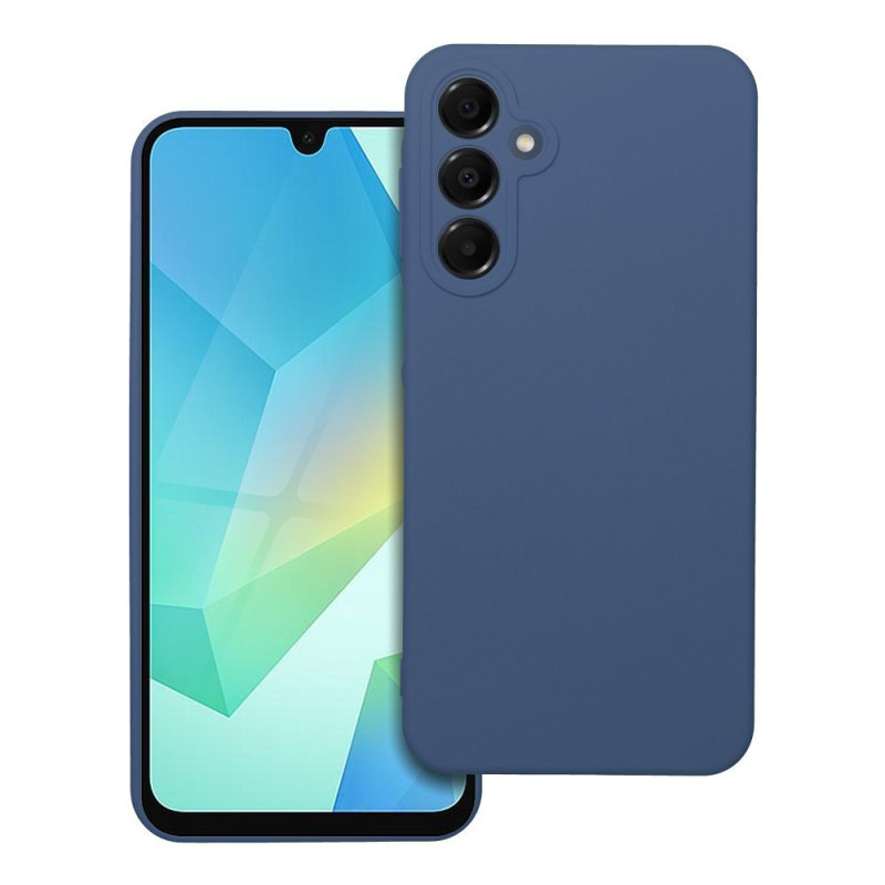 Kryt SILICONE pro Samsung Galaxy A16 5G / A16 4G - modrý