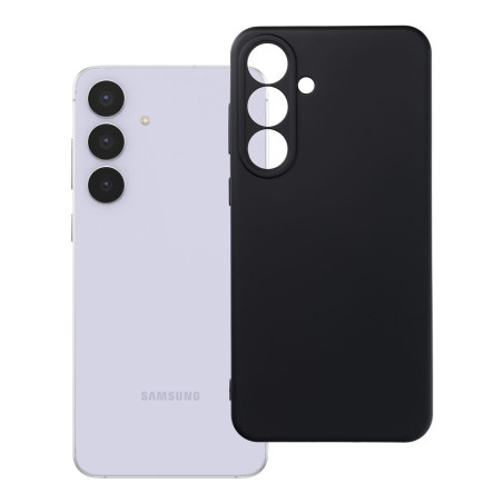 Kryt SILICONE pro Samsung Galaxy S25 FE - černý