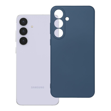 Kryt SILICONE pro Samsung Galaxy S25 FE - modrý