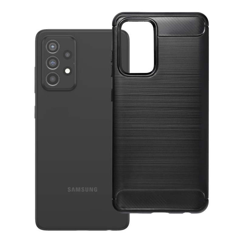 Kryt CARBON 2.0 pro Samsung Galaxy A52 5G / A52 LTE (4G) / A52S - černý