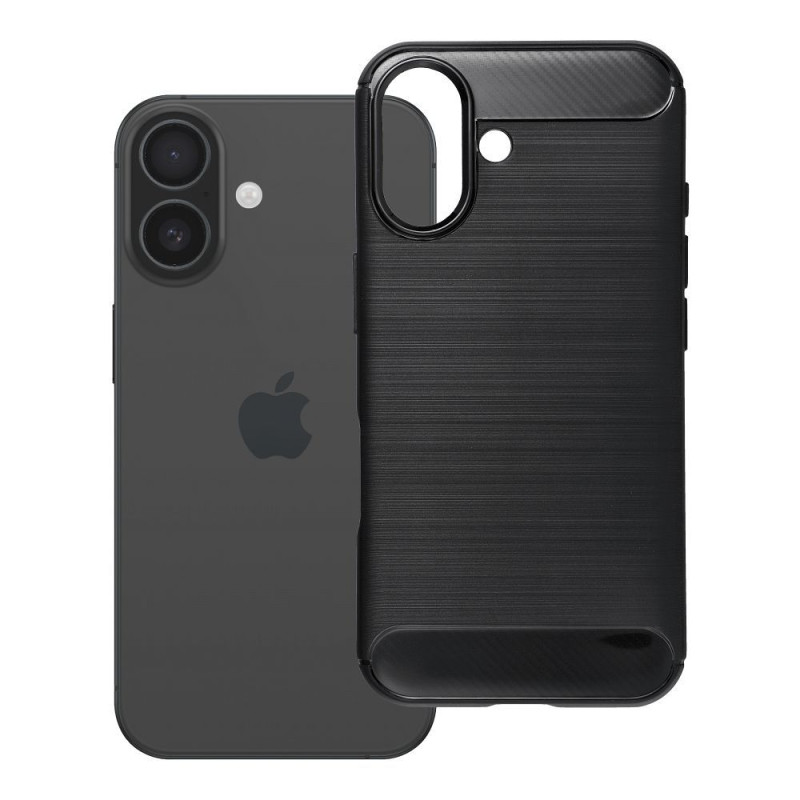 Kryt CARBON 2.0 pro iPhone 16 - černý