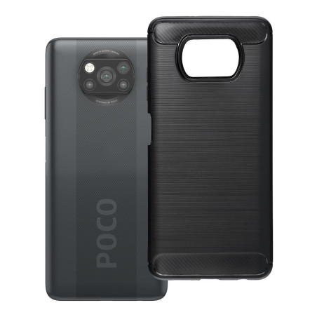 Kryt CARBON 2.0 pro Xiaomi POCO X3 - černý