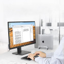 UGREEN 20471 LP258 Vertikální hliníkový stojánek pro MacBook/laptop, stříbrný