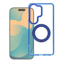 Kryt Samsung Galaxy A57 FRAME CIRCLE STAND MagSafe - modrý
