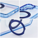 Kryt Samsung Galaxy A57 FRAME CIRCLE STAND MagSafe - modrý