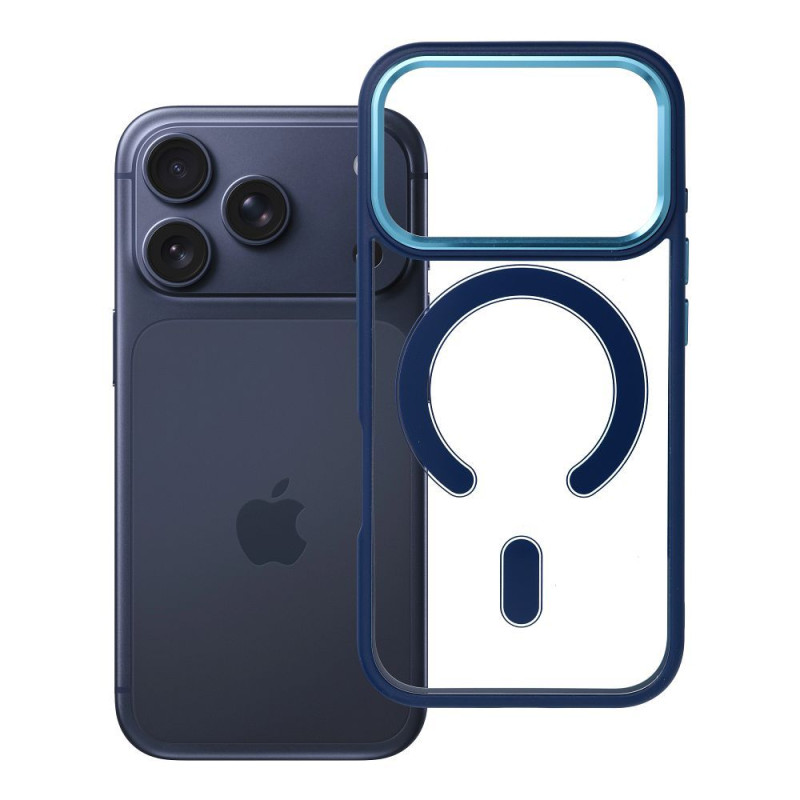 Kryt COLOR EDGE MAG COVER MagSafe pro iPhone 18 Pro / 17 Pro - titanově šedý