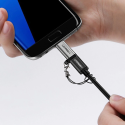 UGREEN 50590 Adaptér (redukce) Micro USB/USB-C s podporou datového přenosu, šedá