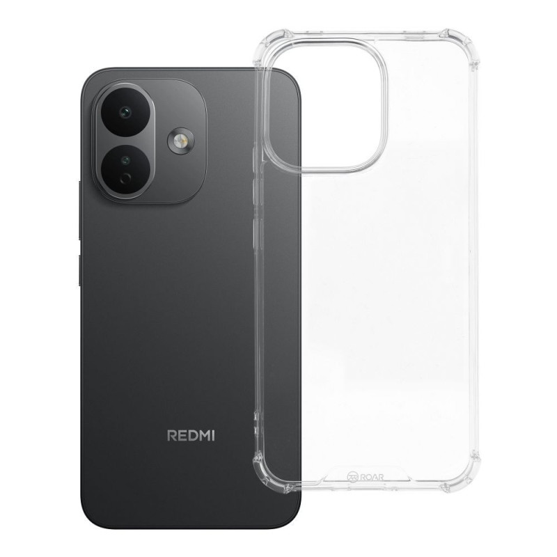 Kryt Roar ARMOR pro Xiaomi Redmi Note 17 Pro 5G - průhledný