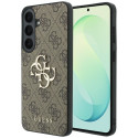 Kryt Guess 4G Metal Logo pro Galaxy S26 FE hnědý