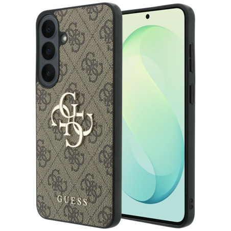 Kryt Guess 4G Metal Logo pro Galaxy S26 FE hnědý