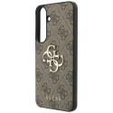 Kryt Guess 4G Metal Logo pro Galaxy S26 FE hnědý