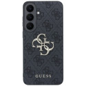 Kryt Guess 4G Metal Logo pro Samsung Galaxy S26 FE - černý