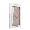 Kryt Guess 4G Metal Logo pro Samsung Galaxy S26 FE – růžový