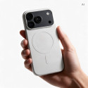 Kryt MagSafe pro iPhone 18 Pro Max / 17 Pro Max - stříbrný