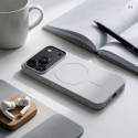 Kryt MagSafe pro iPhone 18 Pro Max / 17 Pro Max - stříbrný