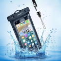 UGREEN 60959 Vodotěsné IPX8 pouzdro pro mobilní telefon až 6,5", černé