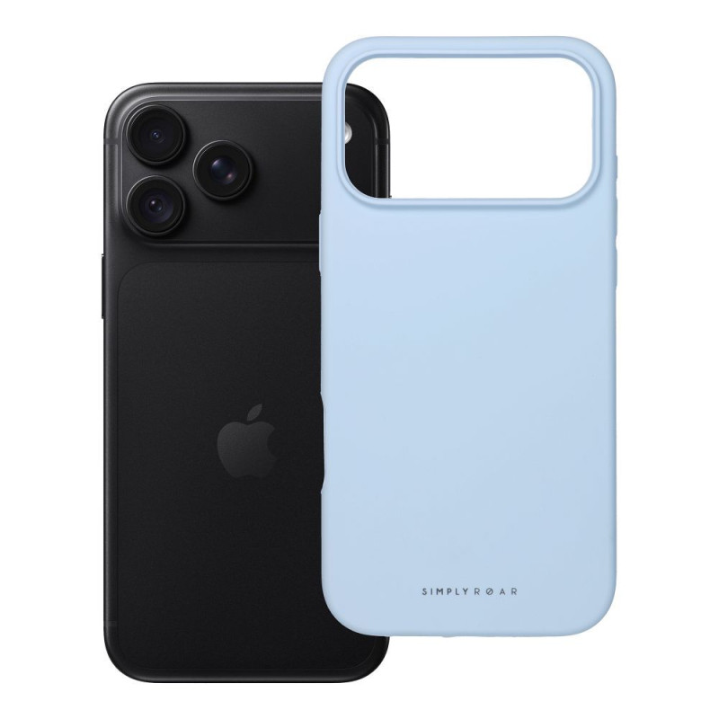 Kryt Roar CLOUD SKIN pro iPhone 18 Pro Max / 17 Pro Max (6,9") - světle modrý